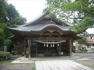 柿本神社・拝殿
