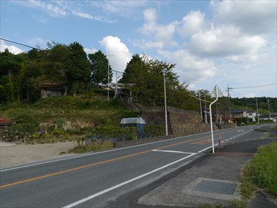 県道375号線から見た新具蘇姫命神社