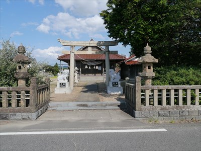 島根県大田市の迩幣姫神社と鳥居
