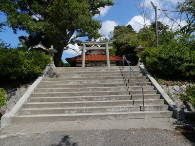 佐比賣山神社（多根）・階段