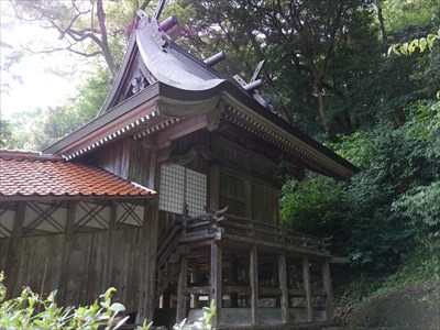 山邊八代姫命神社の本殿