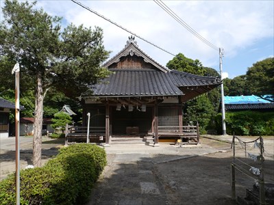 刺鹿神社・拝殿