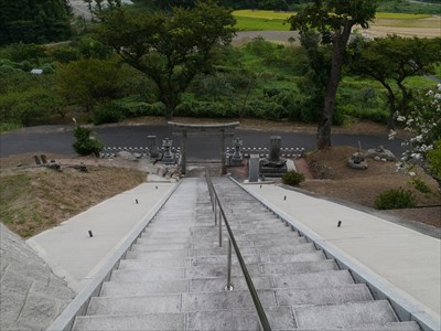 水上神社・階段