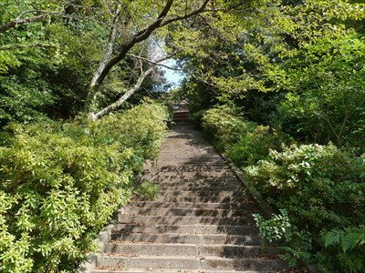 大家姫命神社・階段