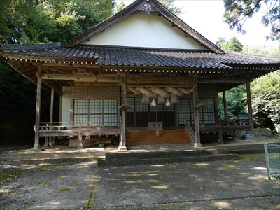 田立神社・拝殿