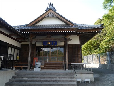 島根県浜田市の粟島神社・拝殿