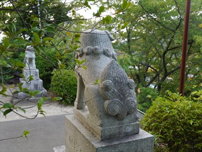 今宮神社の狛犬・吽