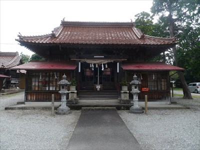 櫛代賀姫神社・拝殿