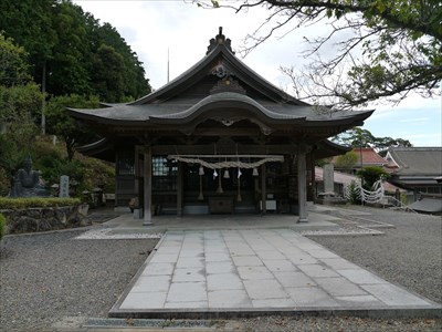 高津柿本神社・拝殿