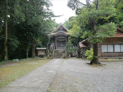 戸田柿本神社・拝殿