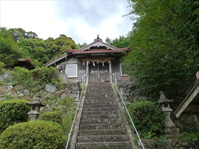 佐毘賣山神社・拝殿
