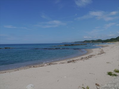 Shinjo Beach at Isotake town